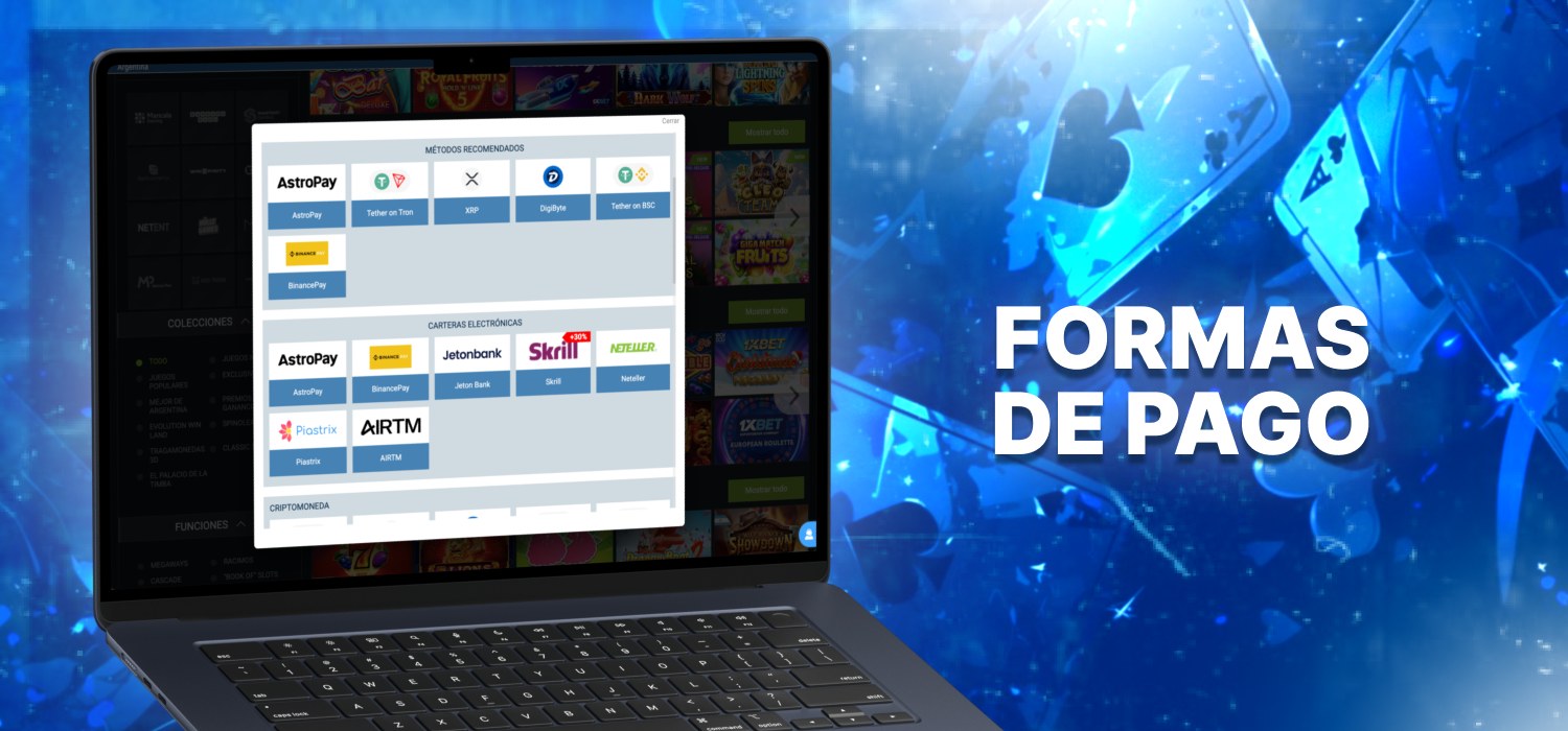 m&eacute;todos de pago disponibles en argentina