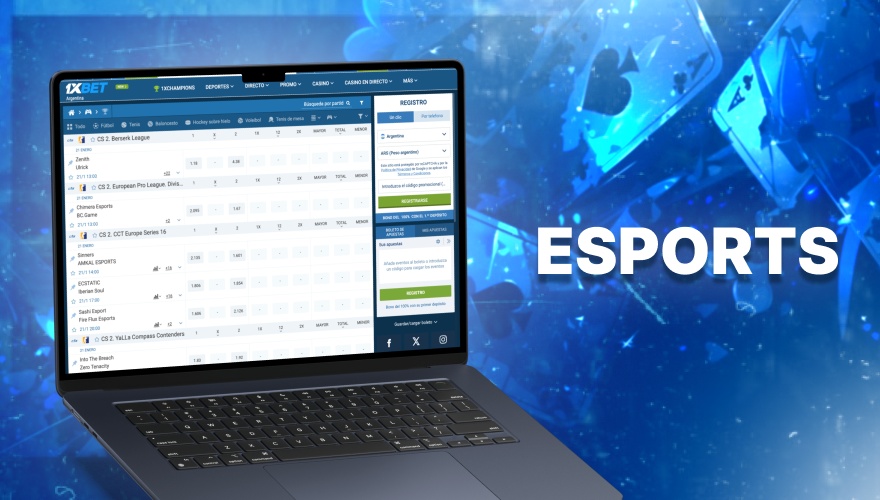 eventos deportivos en 1xbet