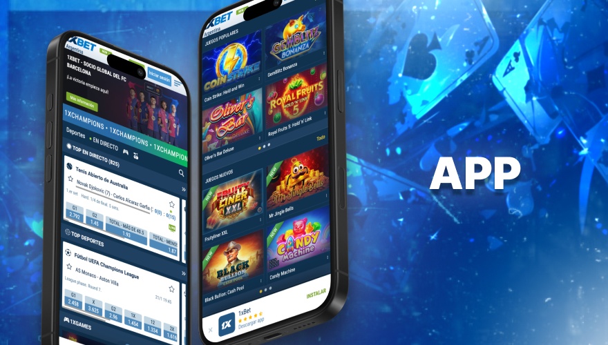 aplicaci&oacute;n m&oacute;vil de casino