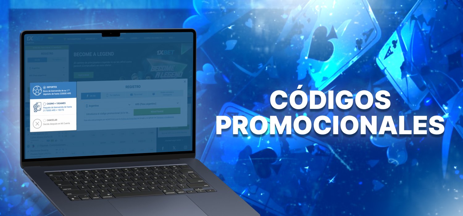 c&oacute;digos promocionales para usuarios de casino